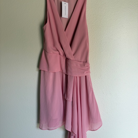 NWT Lovers & Friends Blush Pink mini dress Size S - Picture 3 of 6